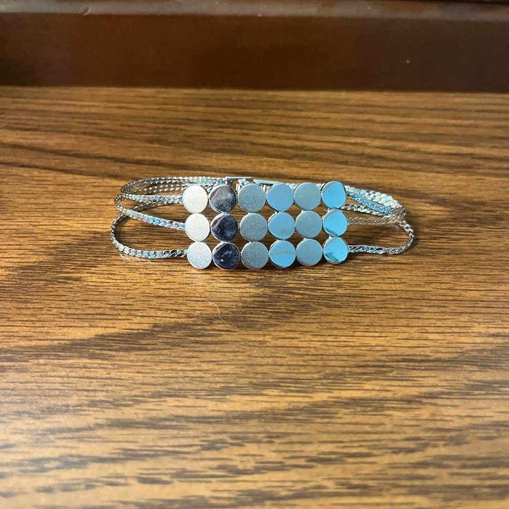 Silver Multi-Strand Bracelet